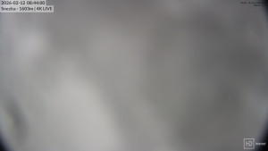 Sněžka - Sněžka - lanovka z Pece pod Sněžkou - 12.2.2026 v 08:45 Sněžka - Sněžka - lanovka z Pece pod Sněžkou - 12.2.2026 v 08:45