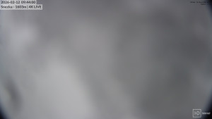 Sněžka - Sněžka - lanovka z Pece pod Sněžkou - 12.2.2026 v 09:45 Sněžka - Sněžka - lanovka z Pece pod Sněžkou - 12.2.2026 v 09:45