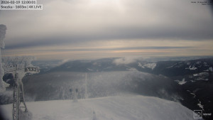 Sněžka - Sněžka - lanovka z Pece pod Sněžkou - 19.2.2026 v 12:00 Sněžka - Sněžka - lanovka z Pece pod Sněžkou - 19.2.2026 v 12:00