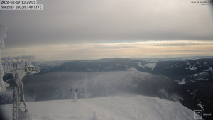 Sněžka - Sněžka - lanovka z Pece pod Sněžkou - 19.2.2026 v 13:30 Sněžka - Sněžka - lanovka z Pece pod Sněžkou - 19.2.2026 v 13:30