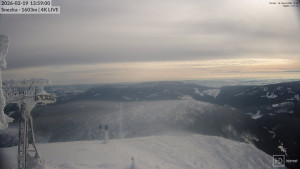 Sněžka - Sněžka - lanovka z Pece pod Sněžkou - 19.2.2026 v 14:00 Sněžka - Sněžka - lanovka z Pece pod Sněžkou - 19.2.2026 v 14:00