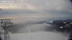 Sněžka - lanovka z Pece pod Sněžkou