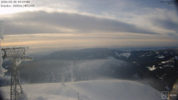 Sněžka - lanovka z Pece pod Sněžkou