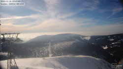 Sněžka - lanovka z Pece pod Sněžkou