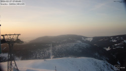 Sněžka - lanovka z Pece pod Sněžkou