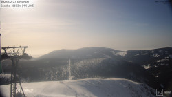 Sněžka - lanovka z Pece pod Sněžkou