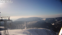 Sněžka - lanovka z Pece pod Sněžkou