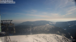 Sněžka - lanovka z Pece pod Sněžkou