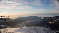 Sněžka - lanovka z Pece pod Sněžkou