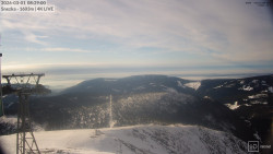 Sněžka - lanovka z Pece pod Sněžkou