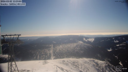 Sněžka - lanovka z Pece pod Sněžkou