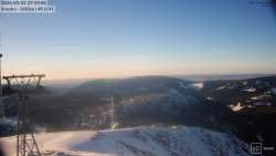 Sněžka - lanovka z Pece pod Sněžkou