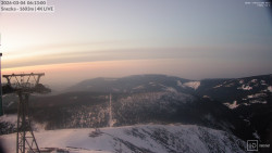 Sněžka - lanovka z Pece pod Sněžkou