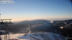 Sněžka - lanovka z Pece pod Sněžkou