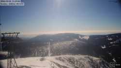 Sněžka - lanovka z Pece pod Sněžkou