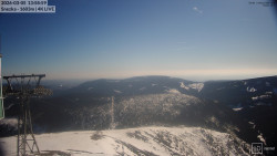 Sněžka - lanovka z Pece pod Sněžkou