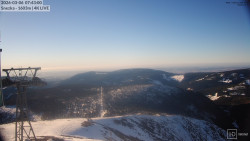 Sněžka - lanovka z Pece pod Sněžkou