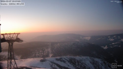 Sněžka - lanovka z Pece pod Sněžkou