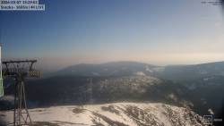 Sněžka - lanovka z Pece pod Sněžkou