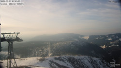 Sněžka - lanovka z Pece pod Sněžkou