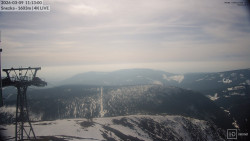 Sněžka - lanovka z Pece pod Sněžkou