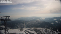 Sněžka - lanovka z Pece pod Sněžkou