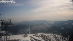 Sněžka - lanovka z Pece pod Sněžkou