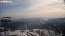 Sněžka - lanovka z Pece pod Sněžkou