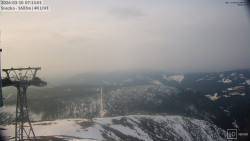 Sněžka - lanovka z Pece pod Sněžkou