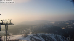 Sněžka - lanovka z Pece pod Sněžkou