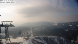 Sněžka - lanovka z Pece pod Sněžkou