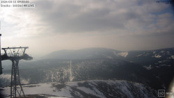 Sněžka - lanovka z Pece pod Sněžkou