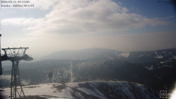 Sněžka - lanovka z Pece pod Sněžkou