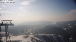 Sněžka - lanovka z Pece pod Sněžkou