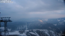 Sněžka - lanovka z Pece pod Sněžkou