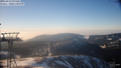 Sněžka - lanovka z Pece pod Sněžkou