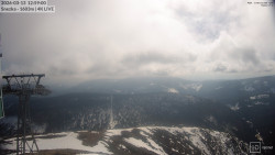 Sněžka - lanovka z Pece pod Sněžkou