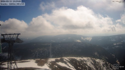 Sněžka - lanovka z Pece pod Sněžkou