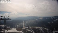 Sněžka - lanovka z Pece pod Sněžkou