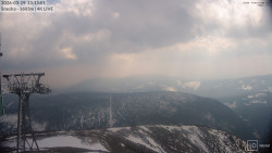 Sněžka - lanovka z Pece pod Sněžkou