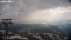 Sněžka - lanovka z Pece pod Sněžkou