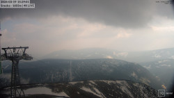 Sněžka - lanovka z Pece pod Sněžkou