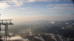 Sněžka - lanovka z Pece pod Sněžkou