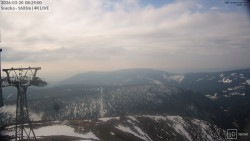 Sněžka - lanovka z Pece pod Sněžkou