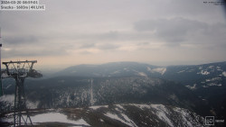 Sněžka - lanovka z Pece pod Sněžkou