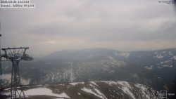 Sněžka - lanovka z Pece pod Sněžkou