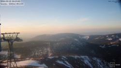 Sněžka - lanovka z Pece pod Sněžkou