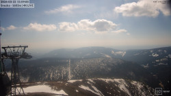 Sněžka - lanovka z Pece pod Sněžkou