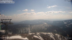 Sněžka - lanovka z Pece pod Sněžkou