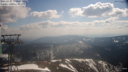 Sněžka - lanovka z Pece pod Sněžkou